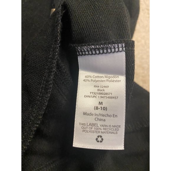 Time and Tru Black Hoodie Size M - Picture 5 of 6